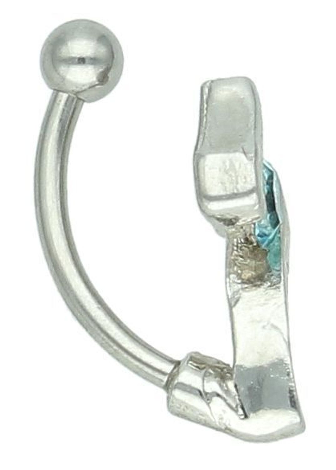 Kolczyk Banan do brwi PE506 BLUE. Kolczyk w kształcie banana do brwi, wykonany z wysokiej jakości stali, to oryginalna biżuteria, która doda charakteru Twojemu lookowi.1.jpg